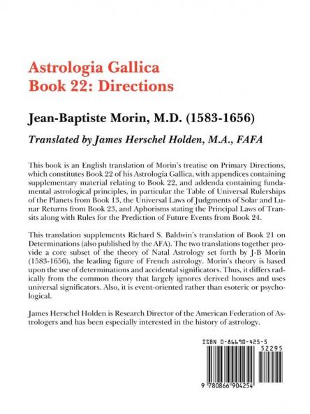 Astrologia Gallica Book 22