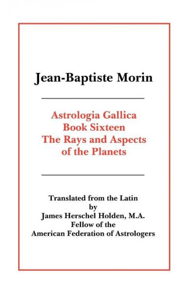 Astrologia Gallica Book 16