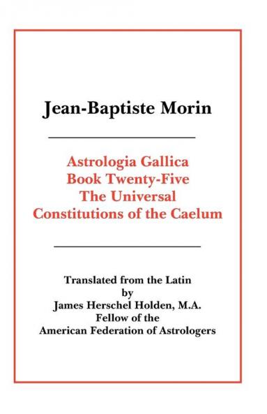 Astrologia Gallica Book 25