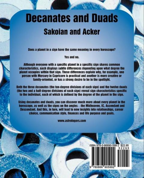 Decanates and Duads