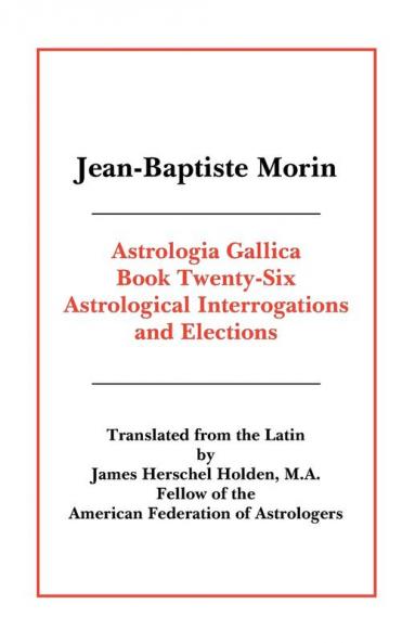 Astrologia Gallica Book 26