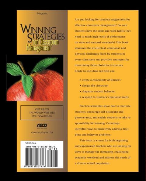 Winning Strategies for Classroom Management