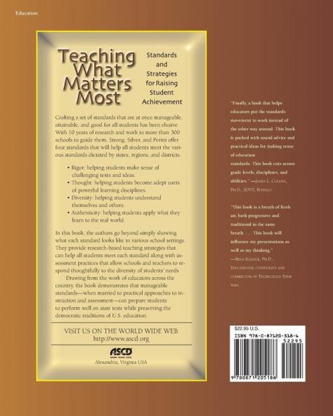 Teaching What Matters Most