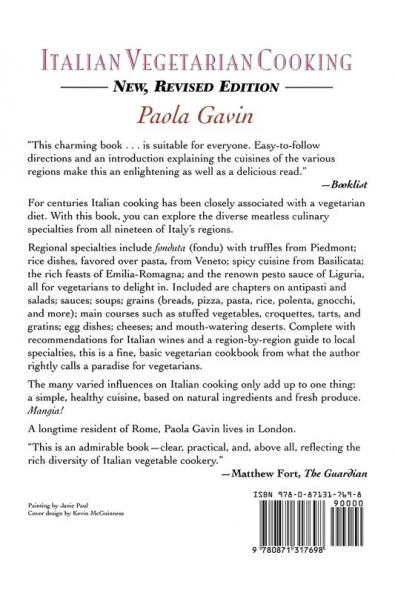 Italian Vegetarian Cooking New Revised