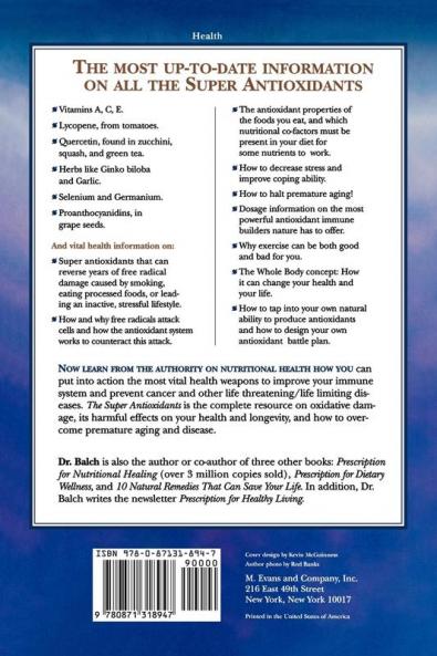 The Super Anti-Oxidants