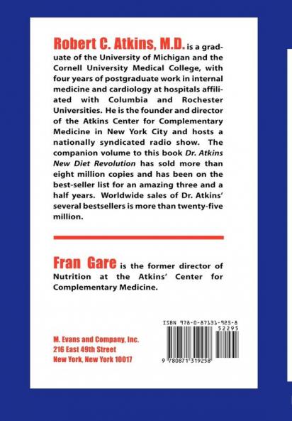 Dr. Atkins' New Diet Cookbook