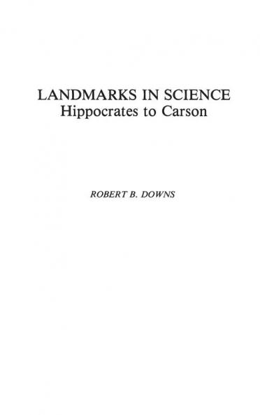 Landmarks in Science