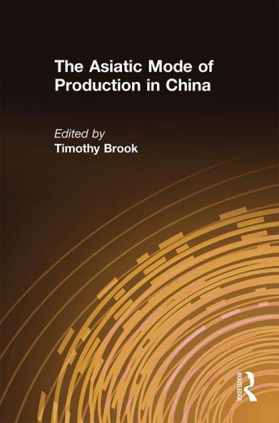 Asiatic Mode of Production in China