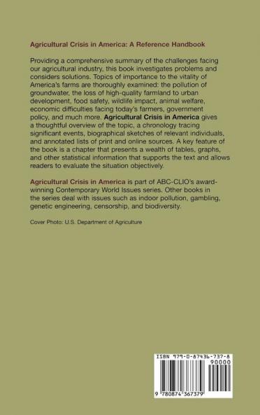 Agricultural Crisis in America