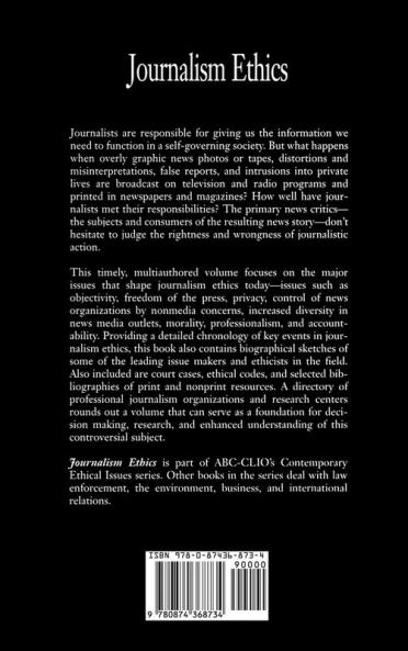 Journalism Ethics