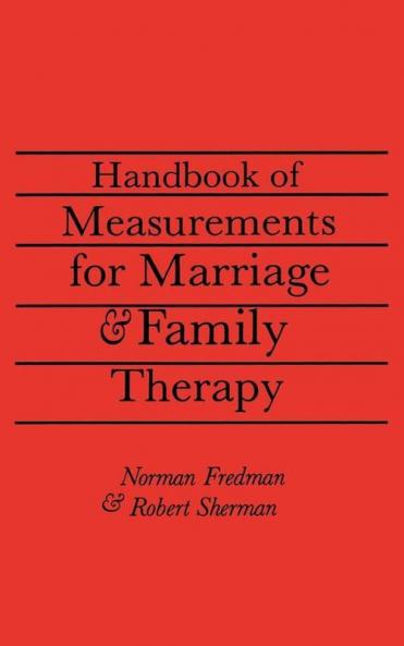 Handbook Of Measurements For Marriage And Family Therapy