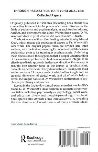 Through Pediatrics to Psycho-analysis