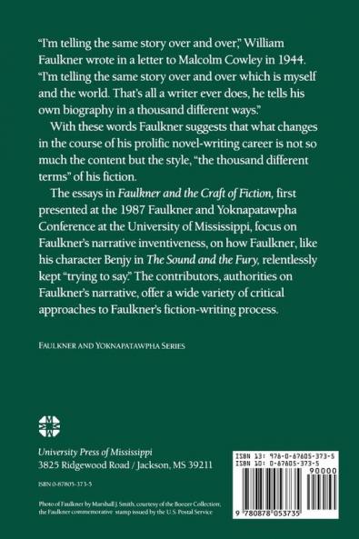 Faulkner and the Craft of Fiction