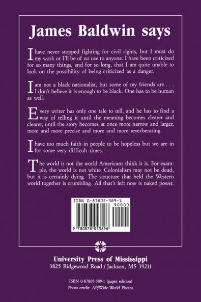 Conversations with James Baldwin