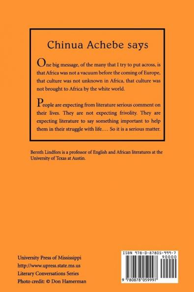 Conversations with Chinua Achebe