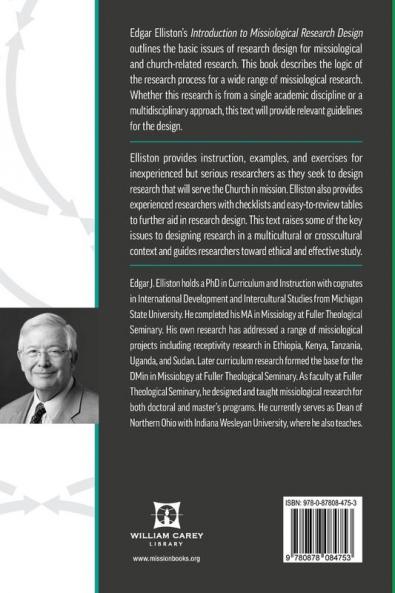 Introduction to Missiological Research Design