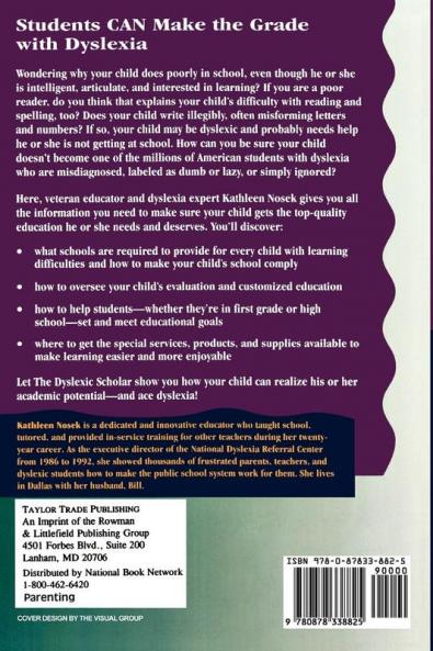 The Dyslexic Scholar