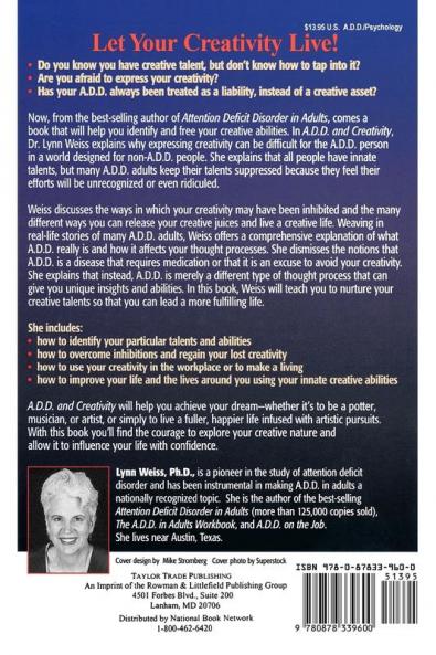 A.D.D. and Creativity