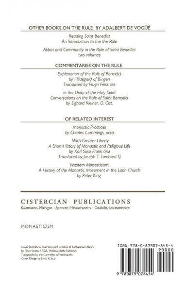 Rule of Saint Benedict Volume 54