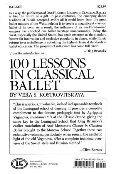 100 Lessons in Classical Ballet