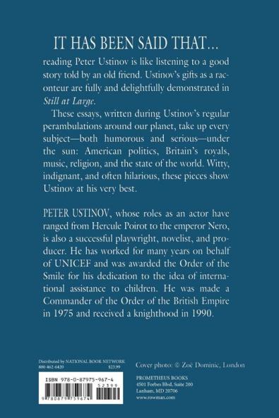 Ustinov Still at Large