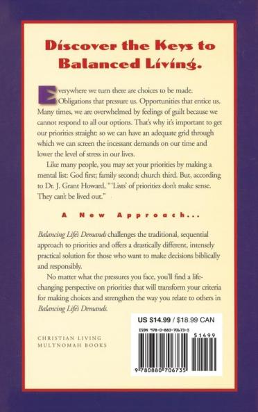 Balancing Life's Demands