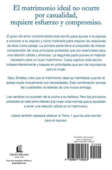 El gozo del amor comprometido