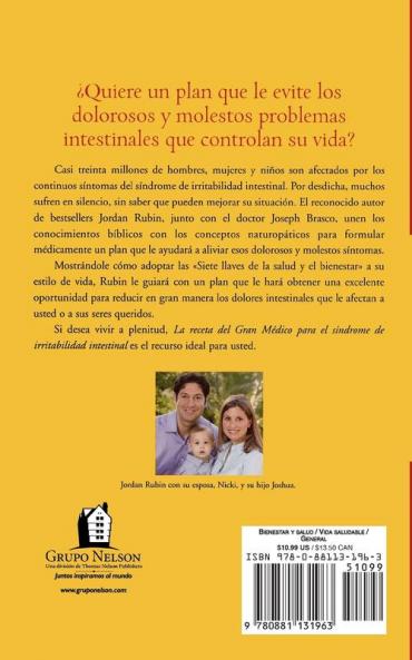 La Receta del Gran Medico Para El Sindrome de Irritabilidad Intestinal