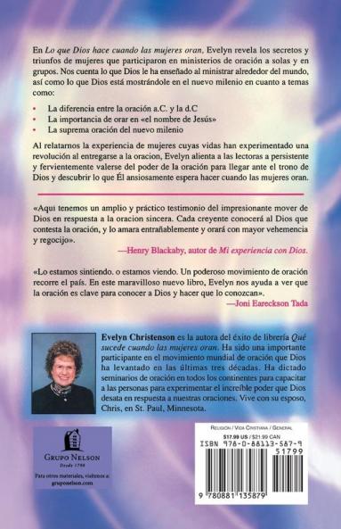 Lo Que Dios Hace Cuando las Mujeres Oran = What God Does When Women Pray