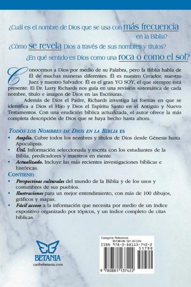 Todos Los Nombres de Dios En La Biblia = Every Name of God in the Bible