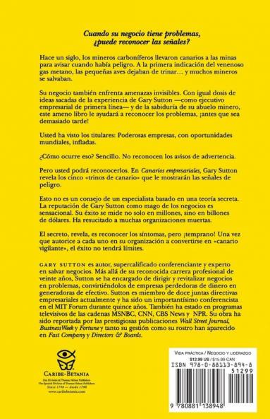 Canarios Empresariales = Corporate Canaries