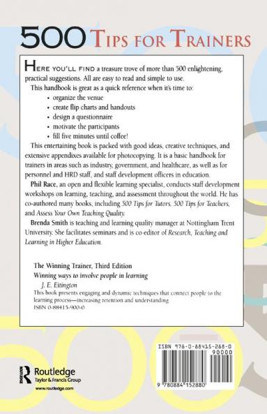 500 Tips for Trainers