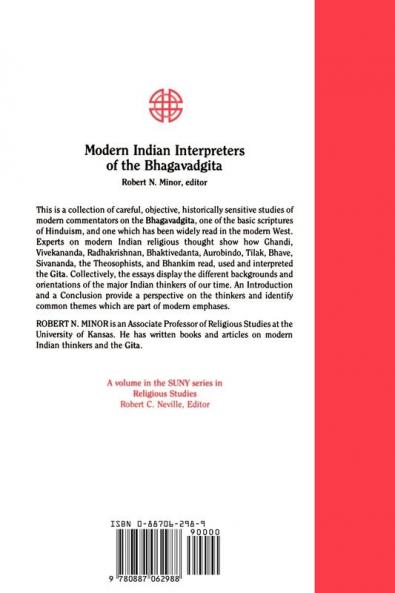 Modern Indian Interpreters of the Bhagavad Gita