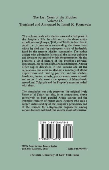 The History of al-?abar? Vol. 9
