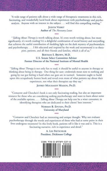 Talking about Therapy