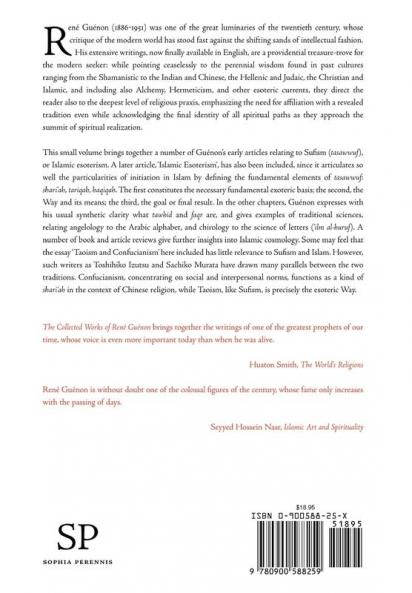 Insights into Islamic Esoterism and Taoism