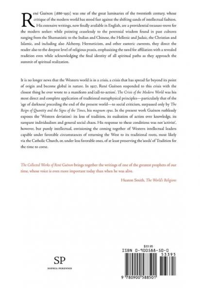 The Crisis of the Modern World