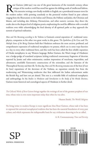 Man and His Becoming According to the Vedanta