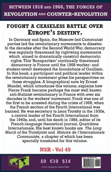 Revolution and Counterrevolution in Europe From 1918 to 1968