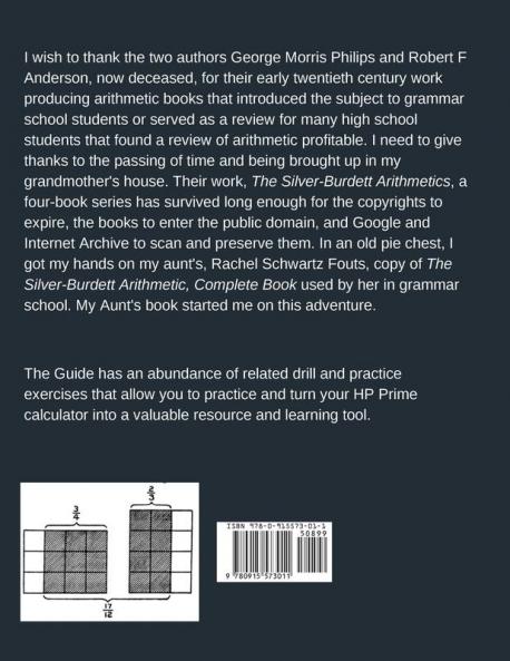 HP Prime Guide THE SILVER-BURDETT ARITHMETICS (Annotated) Selected Exercises
