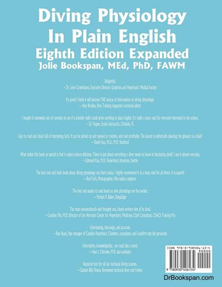 Diving Physiology In Plain English