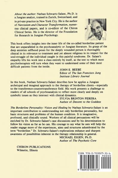 The Borderline Personality: Vision and Healing (Chiron Monograph Series; 3)