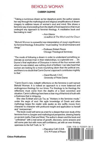 Behold Woman: Jungian Approach to Feminist Theology