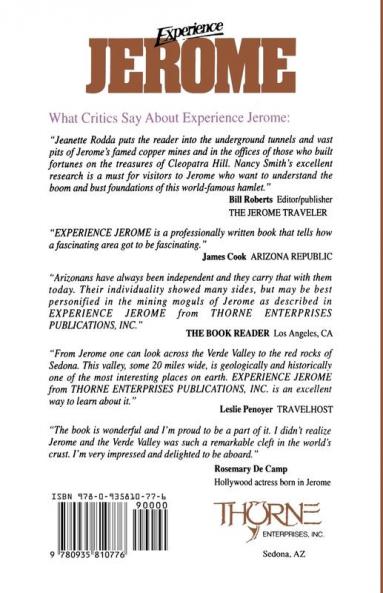 Experience Jerome: The Mogules Miners & Mistresses of Cleopatra Hill