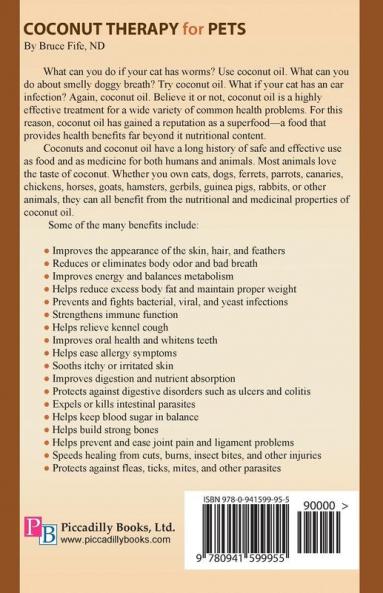 Coconut Therapy for Pets