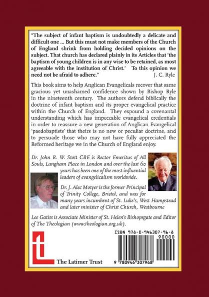 The Anglican Evangelical Doctrine of Infant Baptism