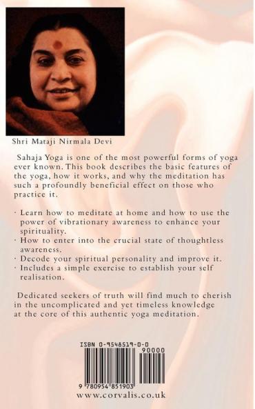 Meditation: The Joy of Spiritual Self Knowledge Through Sahaja Yoga Meditation