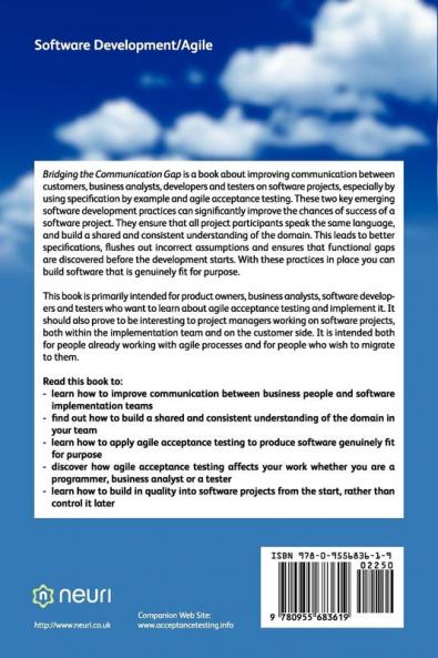 Bridging the Communication Gap: Specification by Example and Agile Acceptance Testing