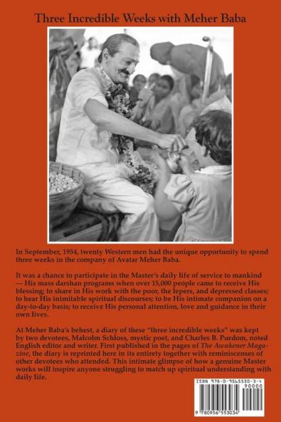 Three Incredible Weeks with Meher Baba