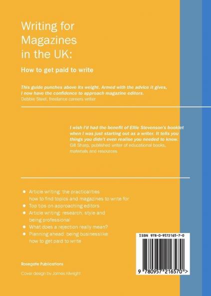 Writing for Magazines in the UK